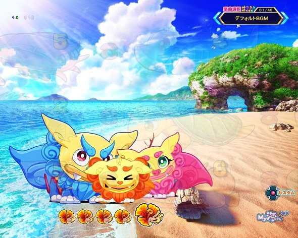 PAスーパー海物語IN沖縄6 Withえなこ シーサー通過予告