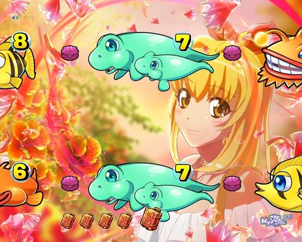 PAスーパー海物語IN沖縄6 Withえなこ 花吹雪リーチ