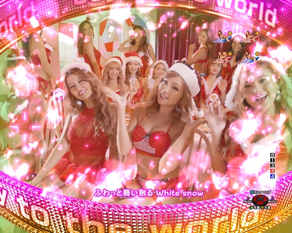 Pぱちんこ乗物娘 with CYBERJAPANDANCERS2nd season Joy to the worldリーチ