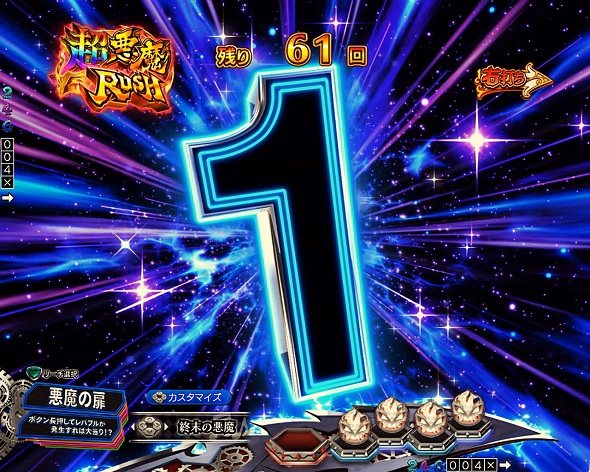 Pフィーバーからくりサーカス2 運命ver. カウントダウン予告