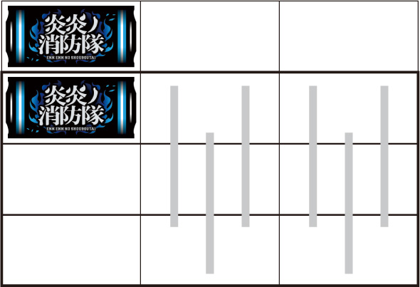 Lパチスロ 炎炎ノ消防隊2 左リール枠上～上段にBARを狙う