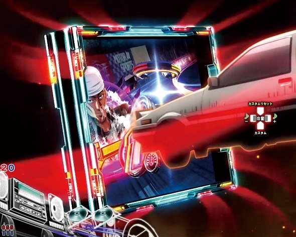 デジハネP頭文字D せかんど ドリフト先読み