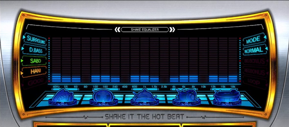 SHAKE BONUS TRIGGER 【サボハニランプ演出】