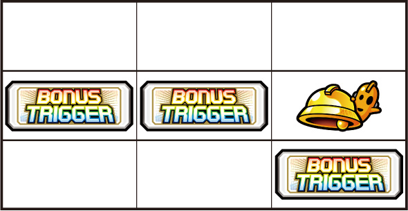 SHAKE BONUS TRIGGER 最大104枚