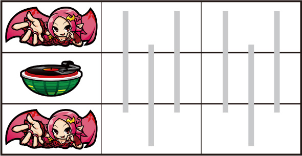 SHAKE BONUS TRIGGER 青BB濃厚(左第1停止限定)