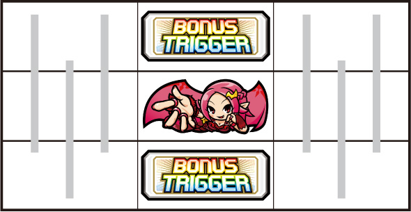 SHAKE BONUS TRIGGER ナディアBB濃厚(左第1停止限定)