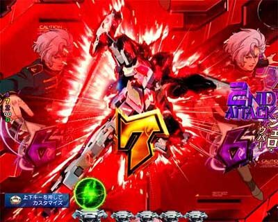 Pフィーバー 機動戦士ガンダムユニコーン リーチ前予告