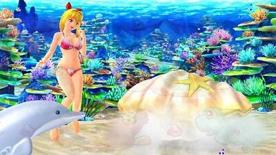 Pスーパー海物語 IN 沖縄5 桜ver. 満開319 宝箱の種類や中から出現するアイテムに応じて、信頼度が変化する