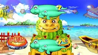 Pスーパー海物語 IN 沖縄5 桜ver. 満開319 【シーサーリーチ】