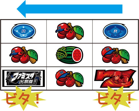 ファミスタ回胴版!! 満塁ボーナス中の抽選
