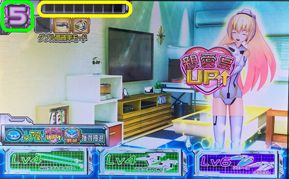 パチスロ武装神姫 通常時のゲーム性