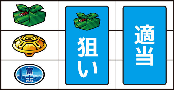 押忍!番長4 ▼左リール上段に弁当停止時