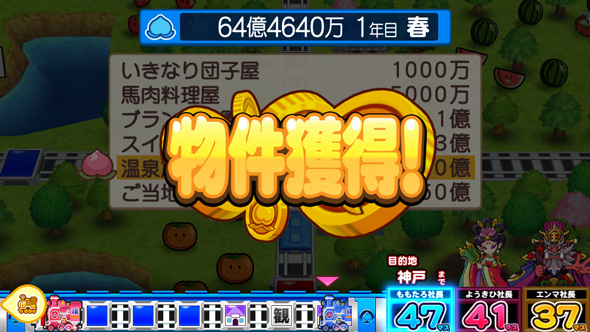 桃太郎電鉄 ～パチスロも定番!～ 資産について