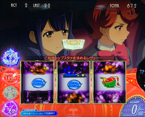 L少女☆歌劇 レヴュースタァライト -The SLOT- 上位ATについて