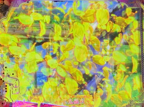P花の慶次～傾奇一転 桜吹き上げ演出