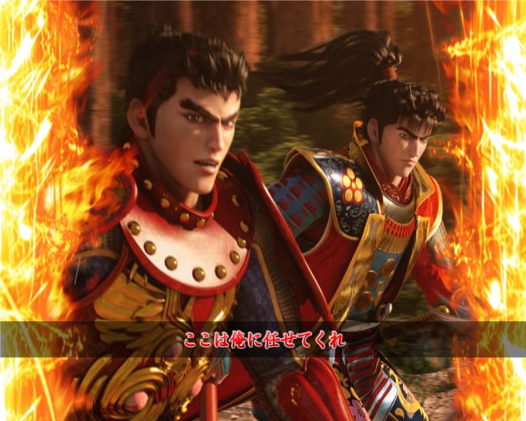 P花の慶次～傾奇一転 武将サポート演出