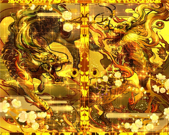 P花の慶次～傾奇一転 金系演出