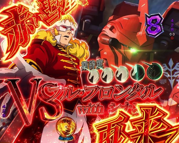 eフィーバー機動戦士ガンダムユニコーン 再来-白き一角獣と黒き獅子