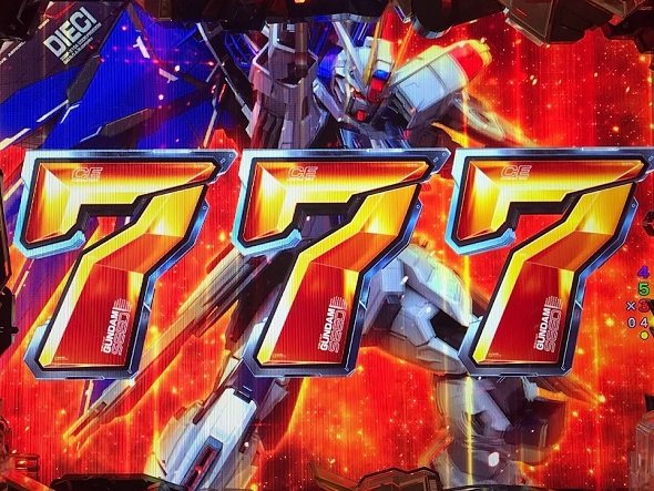 Pフィーバー機動戦士ガンダムSEED LT‐Light ver. 7図柄揃い