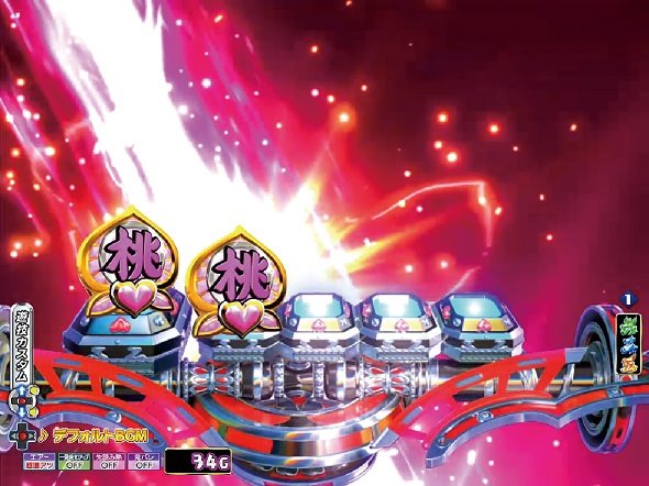 P モモキュンソード 速撃99ver. 先読み予告