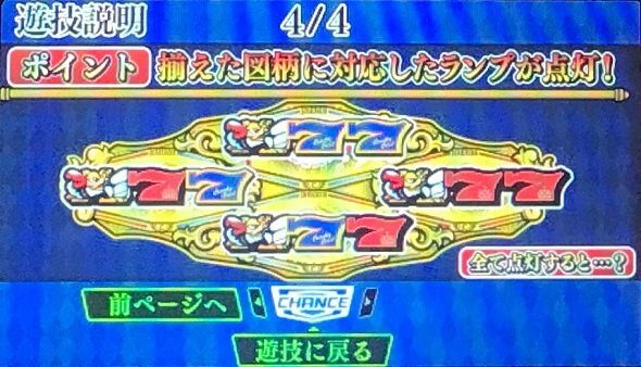 クランキークレスト REG終了画面について