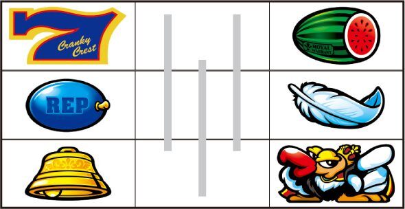 クランキークレスト 主なリーチ目