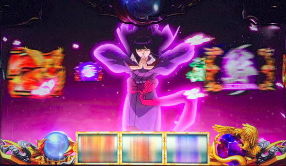 スマスロバジリスク～甲賀忍法帖～絆2天膳 BLACK EDITION 【蛍火ルーレット演出】