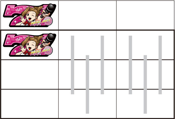 アオハル♪操 A-LIVE 左リール枠上~上段にピンク7を狙う