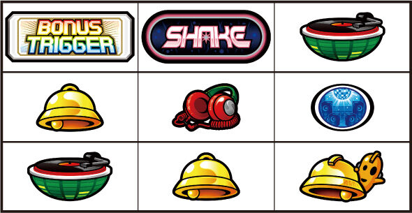 SHAKE BONUS TRIGGER 特殊役について