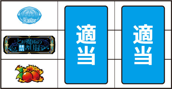 スマスロ とある魔術の禁書目録2 ▼左リール下段にチェリー停止時