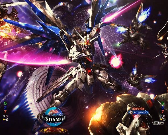 eフィーバー機動戦士ガンダムSEEDクライマックス 強背景予告
