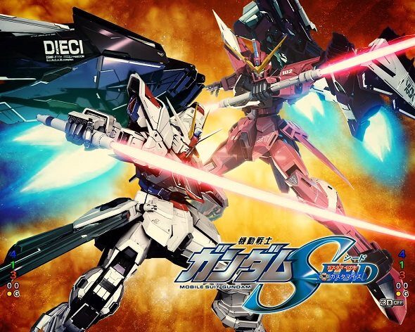 eフィーバー機動戦士ガンダムSEEDクライマックス 背景変化予告