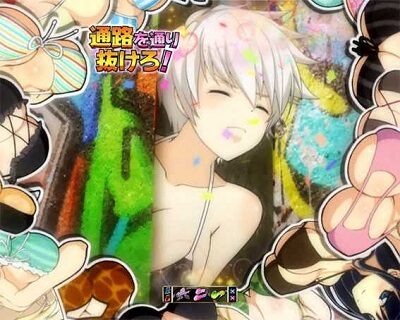 P閃乱カグラ2 パイまみれ99Ver. ボタン連打でマグロを解体できれば成功