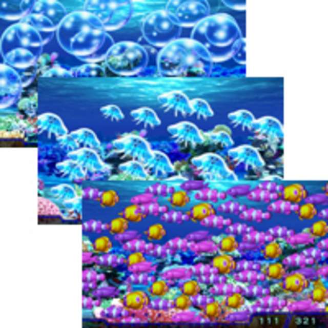 CRAハネ海物語SKB 3段階ステップアップ予告