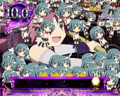 ぱちんこ 劇場版 魔法少女まどか☆マギカキュゥべえVer. 【ミニキャラ落下予告】