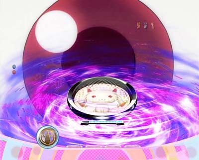 ぱちんこ 劇場版 魔法少女まどか☆マギカキュゥべえVer. 【リーチ後ボタン予告】