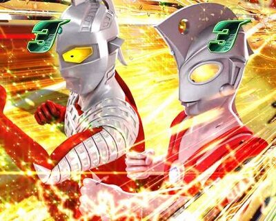 ぱちんこウルトラ6兄弟 Light Version 【セブン共闘リーチ中の金カットイン】