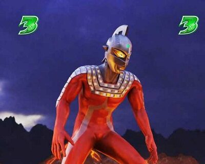 ぱちんこウルトラ6兄弟 Light Version 怪獣の攻撃は岩投げだと弱、その他攻撃は強となる