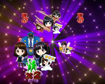 ぱちんこ AKB48 桜 LIGHT ver. 色が赤なら大チャンス