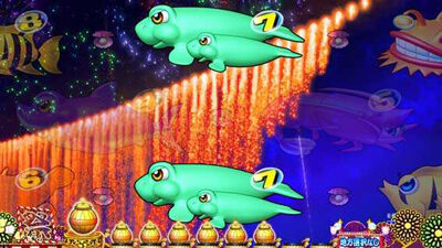 PAスーパー海物語 IN JAPAN2金富士 99バージョン 【ナイアガラ花火リーチ】