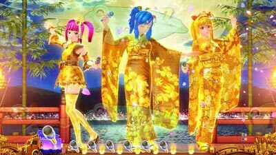 PAスーパー海物語 IN JAPAN2金富士 99バージョン 【リーチ後に3人娘登場】