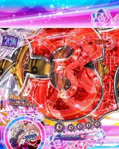 P緋弾のアリア～緋弾覚醒編～ 【変動開始図柄アクション予告】