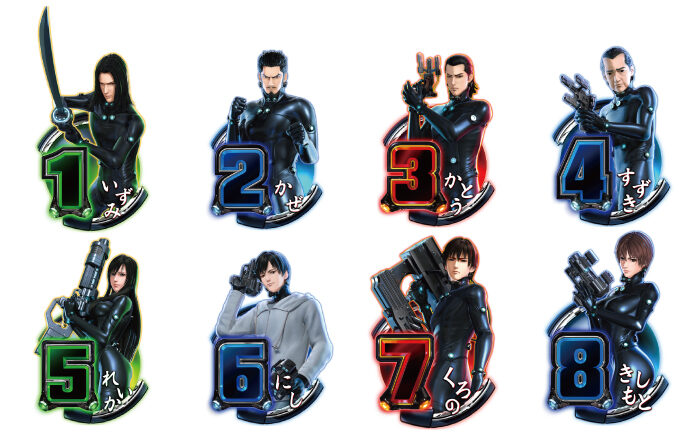 ぱちんこ GANTZ:2 大当り図柄