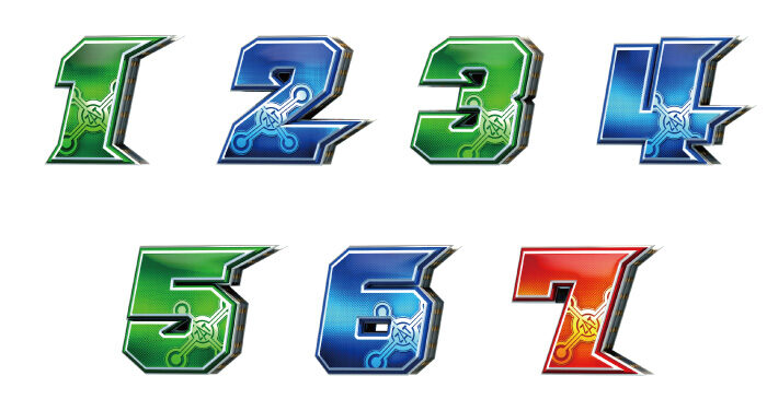 ぱちんこ ウルトラマンタロウ2 大当たり図柄