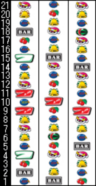 ファニーサンタ2 リール配列