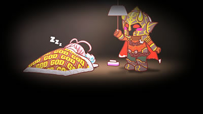アナターのオット!?はーです 振り分けはGOD：冥王：紫7で1：1：1となる