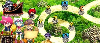 秘宝伝 解き放たれた女神 【ダンジョンMAP】