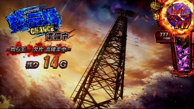パチスロ学園黙示録ハイスクール・オブ・ザ・デッド ゴールド 黙示録チャンス概要
