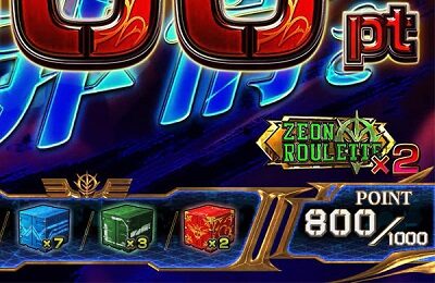 シャア専用パチスロ 逆襲の赤い彗星 通常時のゲーム性