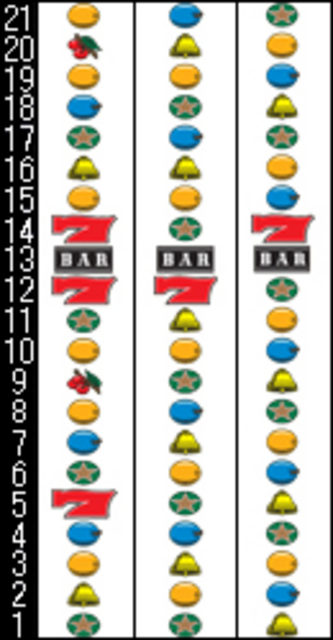 ティーダ2-30 リール配列